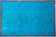 Textured ancient blue tiles