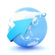 Internet Concept Blue