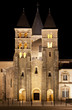 The basilica du Sacre Coeur in Paray-le-Monial, night shot