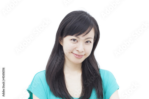 Foto: 笑顔の女性 笑顔の女性