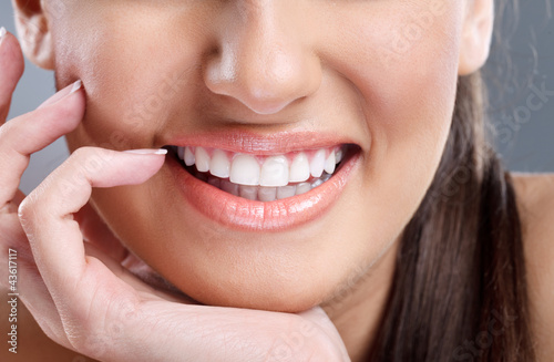 Photo: beautiful young woman with great smile beautiful young woman with great smile