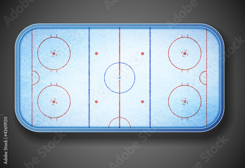 Vector: Hockey stadium Hockey stadium