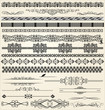 Calligraphic and decor design elements