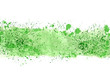 Fondo abstracto, ilustración, salpicadura, verde
