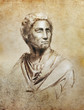 Brutus portrait illustration,  copy  of Brutus by Michelangelo