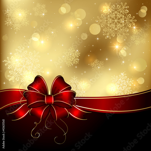 Vector: Red bow Red bow