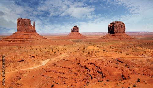 Photo: Landscape at Monument Valley Landscape at Monument Valley