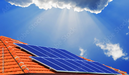 Photo: Solar panels Solar panels