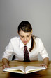 Foto: Businesswoman checking her organizer Businesswoman checking her organizer