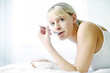 Woman eating