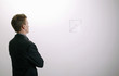 Photo: Businessman studying the line graph Businessman studying the line graph