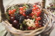 A basket of berries