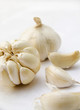 Garlic bulb and individual cloves