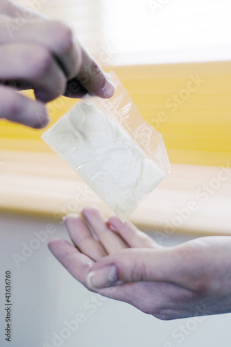 Photo: Selling drug Selling drug