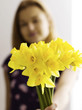 Daffodils in hand