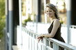 Photo: A pretty teenage girl posing for the camera A pretty teenage girl posing for the camera