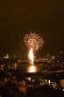 Fireworks over River Thames