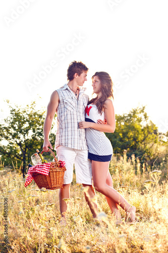 Photo: Young romantic couple Young romantic couple