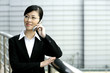 Businesswoman talking on the phone