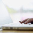 Using laptop