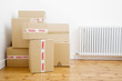 Boxes piling at a corner