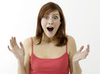 Shocked woman