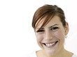 Happy woman smiling
