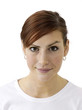 Woman looking at camera