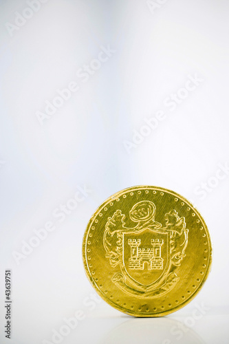 Photo: A coin A coin