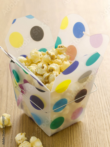 Photo: Buttered popcorn Buttered popcorn