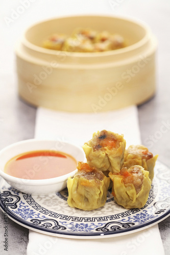 Photo: Steamed dumplings Steamed dumplings