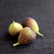 Close up of some figs on table