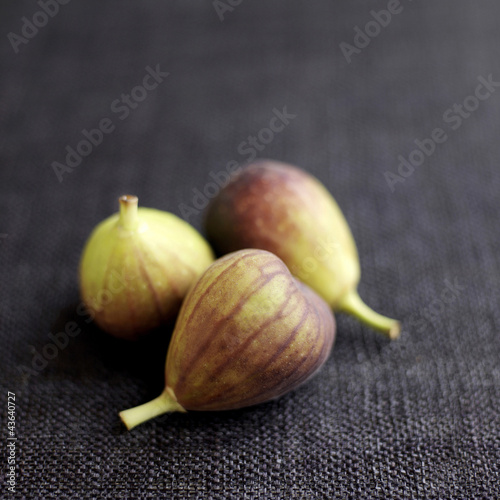 Photo: Close up of some figs on table Close up of some figs on table