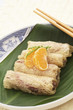 Deep-fried yam rolls
