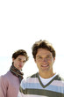 Two men posing