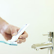 Toothbrush and toothpaste