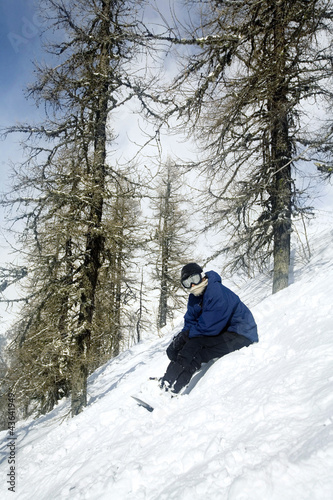 Photo: Man in warm clothing and ski goggles Man in warm clothing and ski goggles