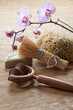 cleansing frictioning massaging