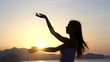 Video: girl dancing silhouette girl dancing silhouette