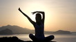 Video: girl dancing silhouette girl dancing silhouette