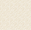 Seamless light beige leaf pattern. Vector illustration
