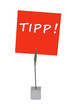 Notizhalter und Merkzettel: Tipp!