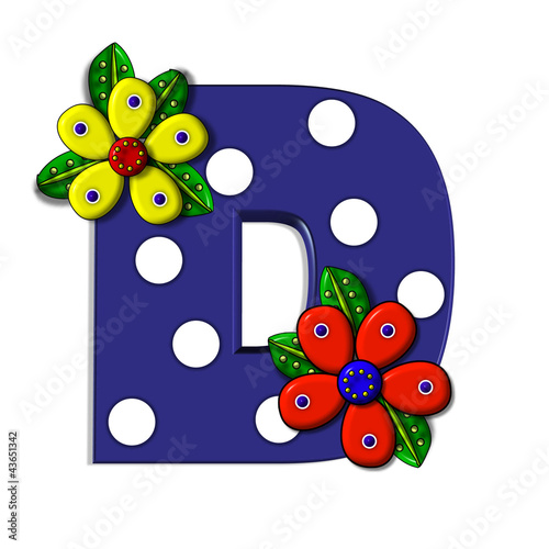 Illustration: Blue Spots D Blue Spots D