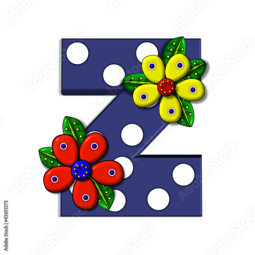 Illustration: Blue Spots Z Blue Spots Z