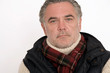 Photo: Mann in warmer kleidung Mann in warmer kleidung
