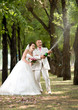 Newly married couple