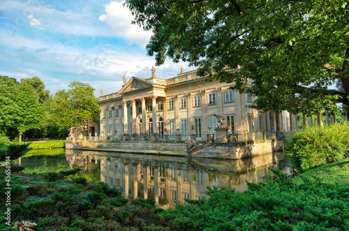 Photo: Palace in Lazienki Park, Warsaw Palace in Lazienki Park, Warsaw