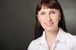 Portrait of young pretty women employer close up