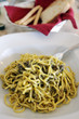Italian tagliolini with truffle