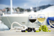 Wine and grapes